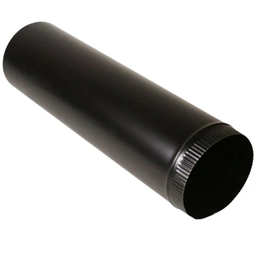 Imperial PIPE BLACK STOVE 24GA 8 X 18" 3 Imperial PIPE BLACK STOVE 24GA 8 X 18"
