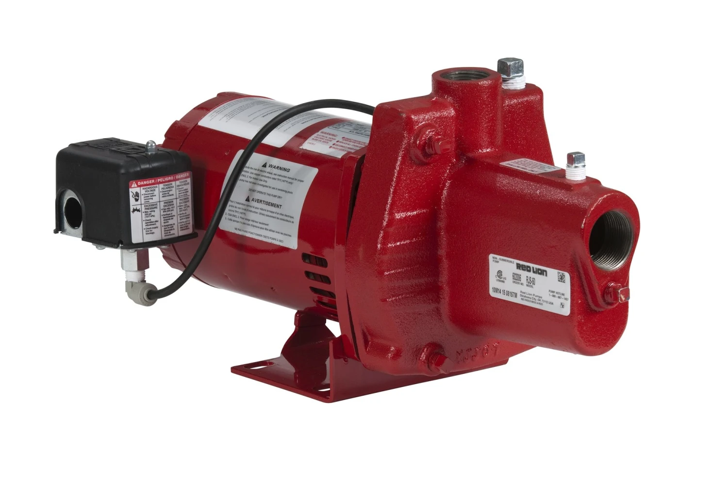 Red Lion® 1 HP Shallow Well Jet Pump 3 Red Lion® 1 HP Shallow Well Jet Pump