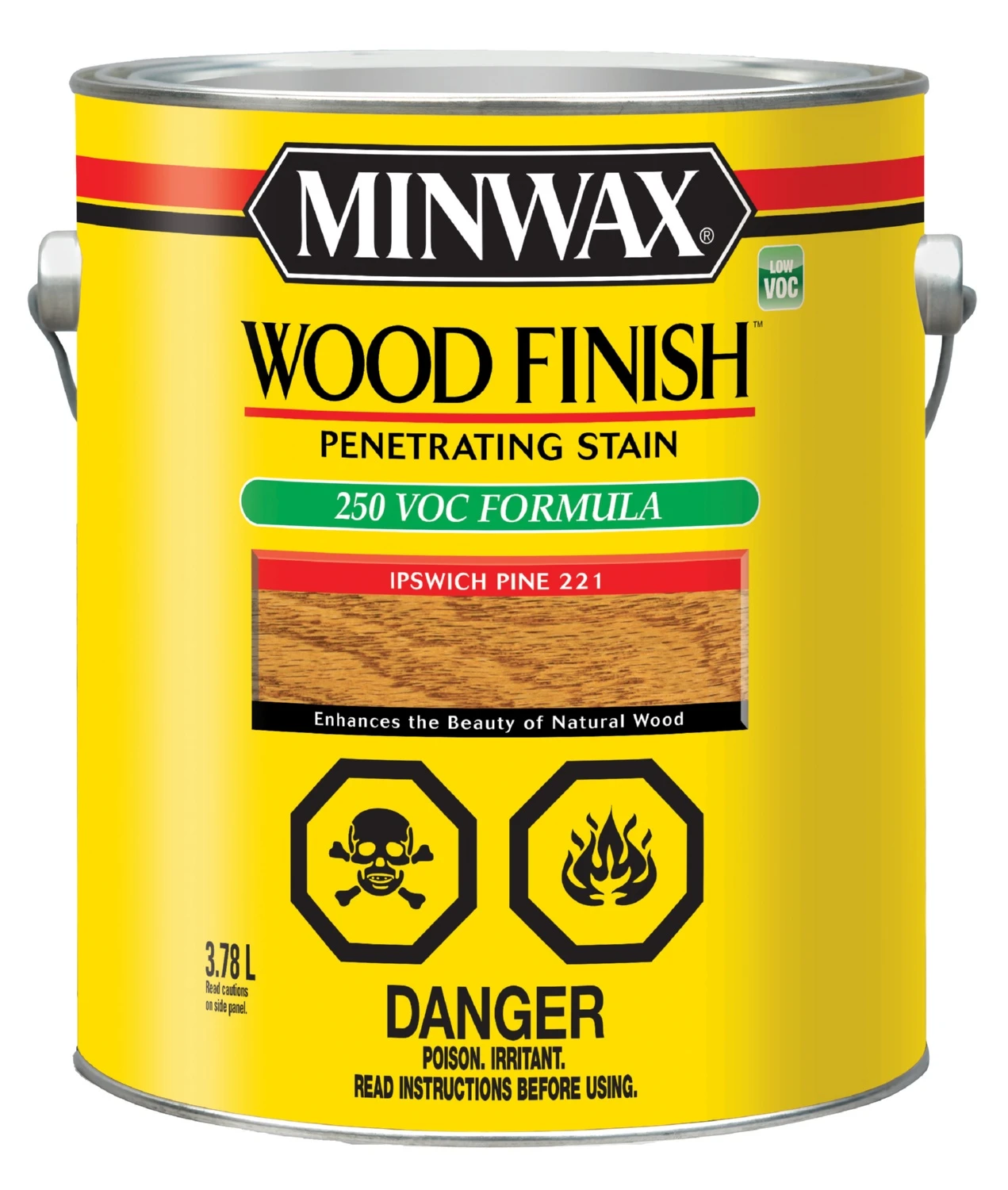 MINWAX® WOOD FINISH 250 VOC COMPLIANT| IPSWICH PINE| 3.78L 3 MINWAX® WOOD FINISH 250 VOC COMPLIANT| IPSWICH PINE| 3.78L