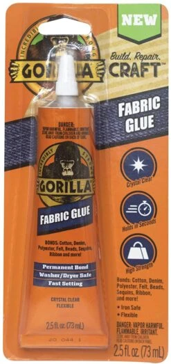 Gorilla Fabric Glue 73ML Tube