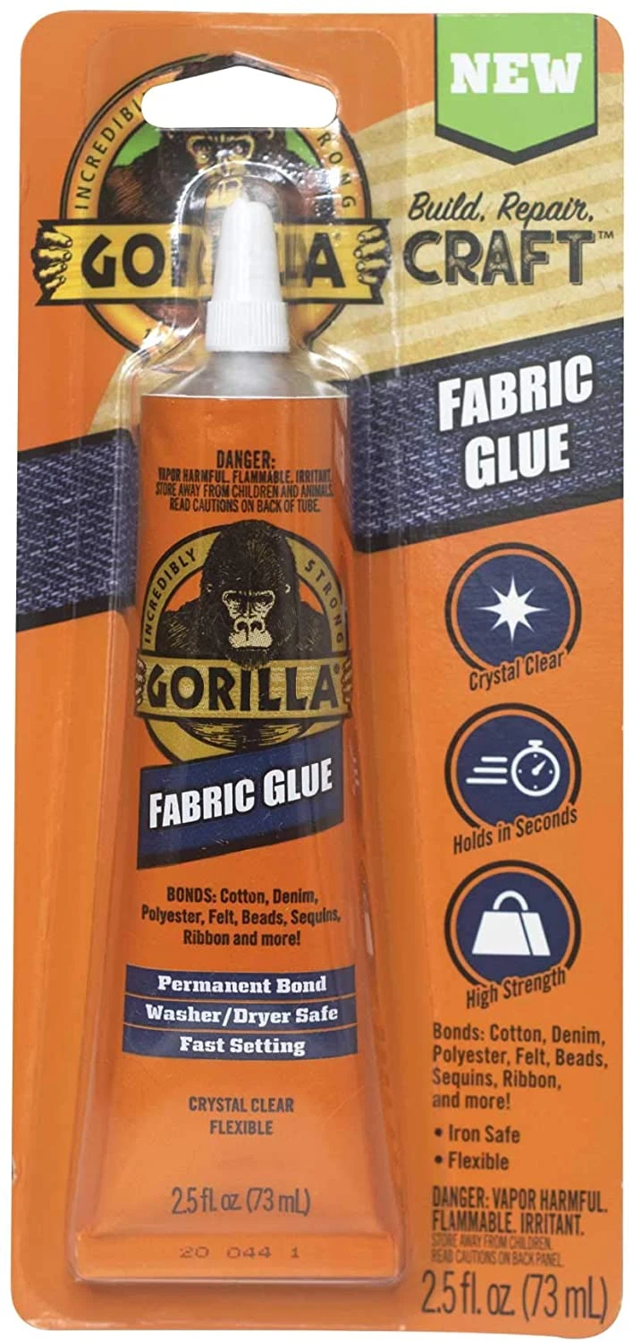 Gorilla Fabric Glue 73ML Tube 3 Gorilla Fabric Glue 73ML Tube