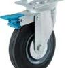 CASTER 5"SWIVEL W/BRAKE RUBBER -Home Improvement Store 739bd197 04d7 4e1b b71f 664c90cfadda