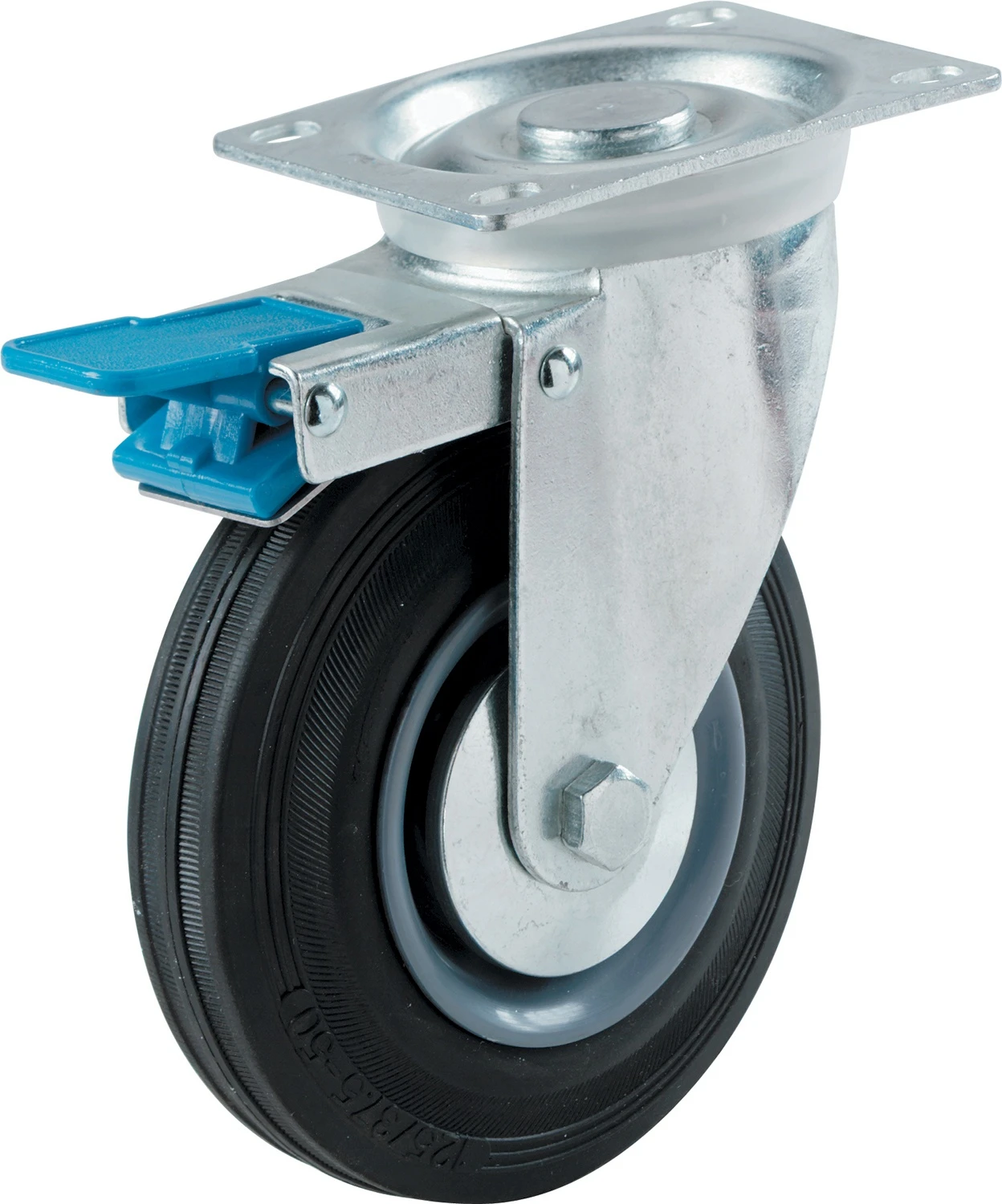 CASTER 5"SWIVEL W/BRAKE RUBBER 3 CASTER 5"SWIVEL W/BRAKE RUBBER