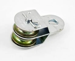 ROPE PULLEY 1-1/2" - DOUBLE SHEAVE, FIXED EYE
