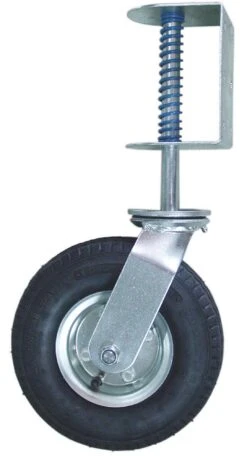 8-Inch Pneumatic Gate Caster, 200-lb Load Capacity