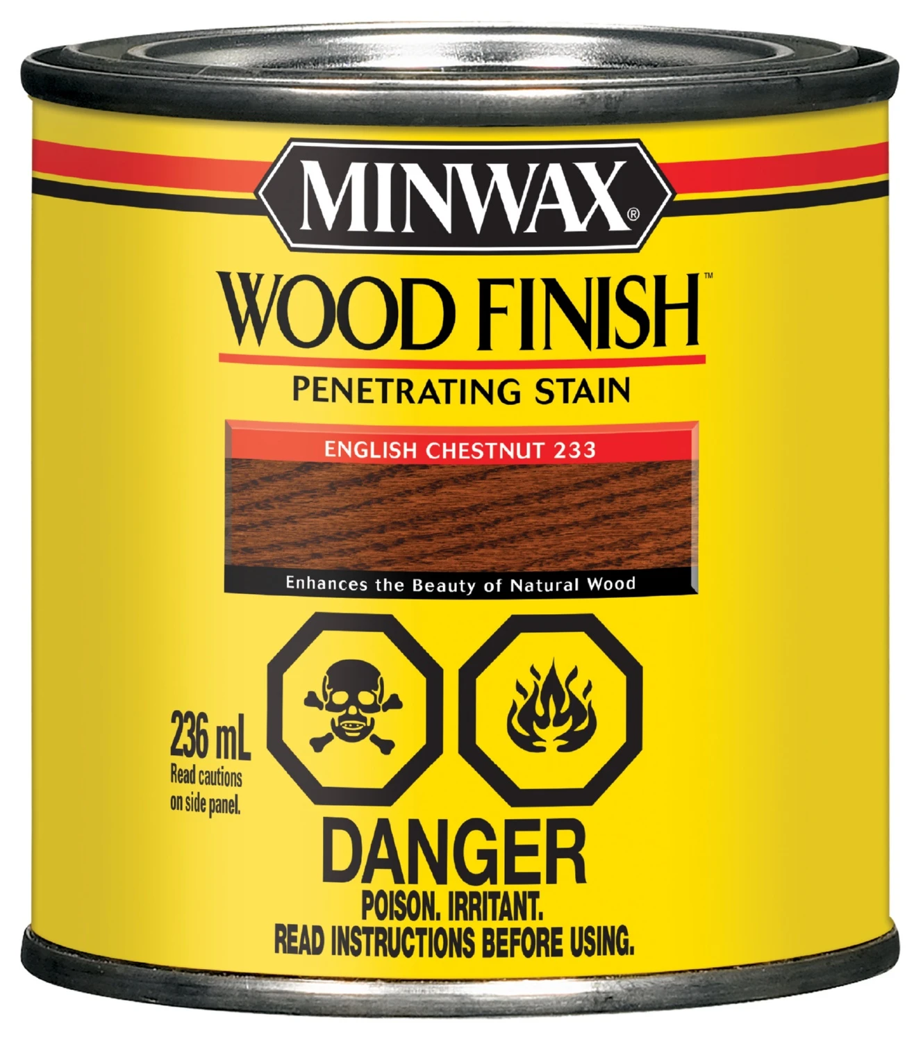 WOOD FINISH ENGLISH CHESTNUT 236ML 3 WOOD FINISH ENGLISH CHESTNUT 236ML