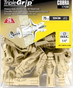 COBRA MULTI MATERIAL TRIPLEGRIP APPLICATION FOR DRYWAL # 6