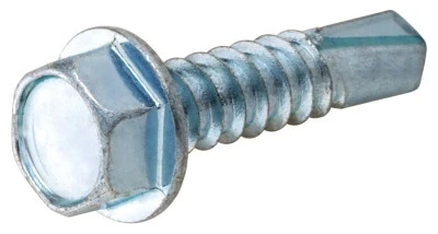 Hillman Screw #10X1-1/2 Hex Drill Point" 4 Hillman Screw #10X1-1/2 Hex Drill Point" - Image 2