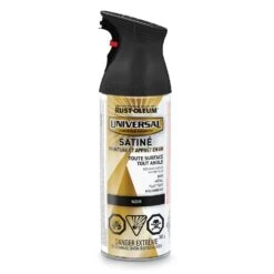 SPRAY PAINT UNIVERSAL SAT BLK