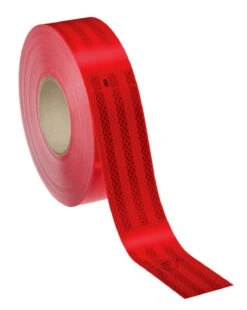 3M™ Diamond Grade™ Conspicuity Markings, 983-72 ES, Edge Sealed, Red, 2 In X 50 Yd