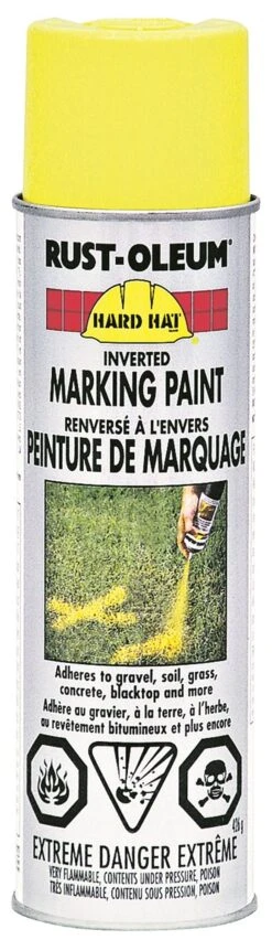Rust-Oleum Yellow Rust-Oelum Marking Paint 426G