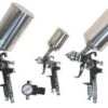 4 Piece HVLP Paint Gun Set