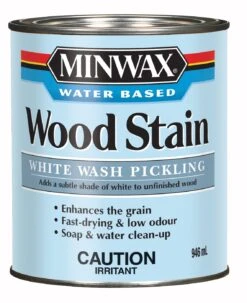 MINWAX® WATER-BASED WOOD STAIN| WHITE WASH PICKLIN