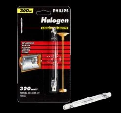 Philips BULB 300W LINEAR HALOGEN 2PK
