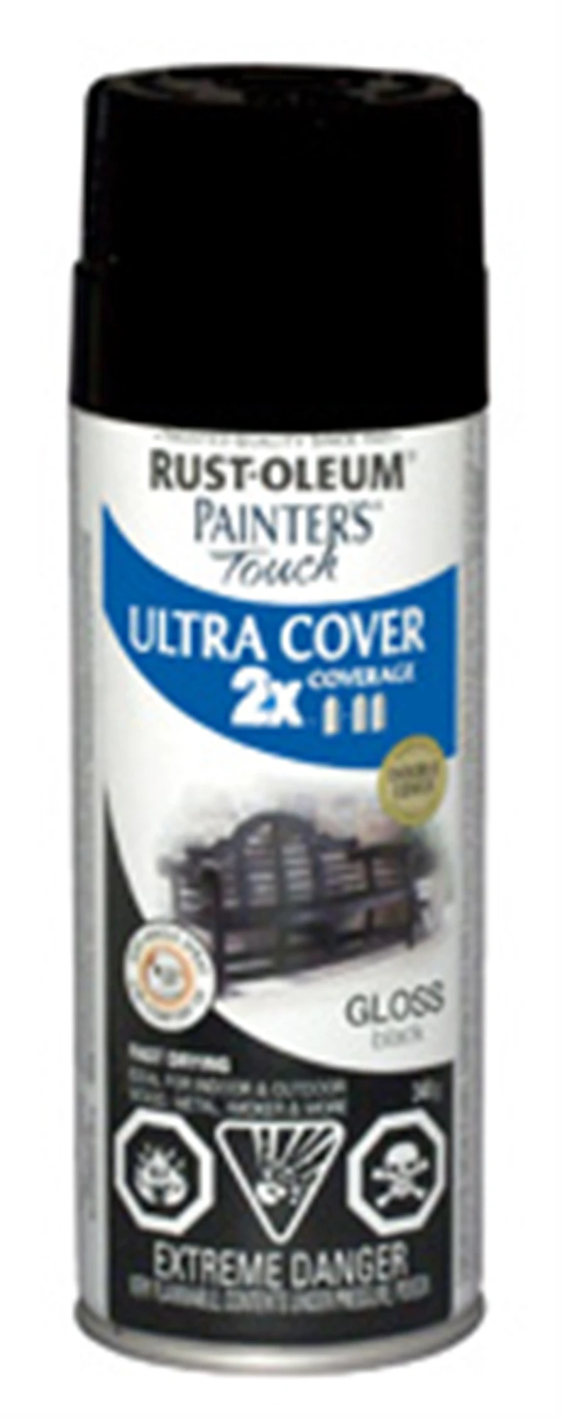 Rust-Oleum® Painters Touch® Gloss Black 340g 3 Rust-Oleum® Painters Touch® Gloss Black 340g