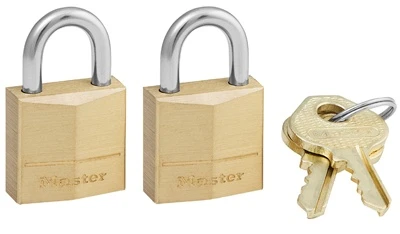 THE MASTER LOCK NO. 120T SOLID BRASS PADLOCKS FEAT 3 THE MASTER LOCK NO. 120T SOLID BRASS PADLOCKS FEAT
