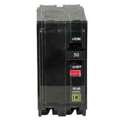 Schneider Electric Double Pole 50 AMP Circuit Breaker