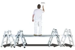 METALTECH TELESCOPIC 13' ALUMINUM LADDER -Home Improvement Store 8a267a3c 7ea2 4689 9c9e fcf142853ed4