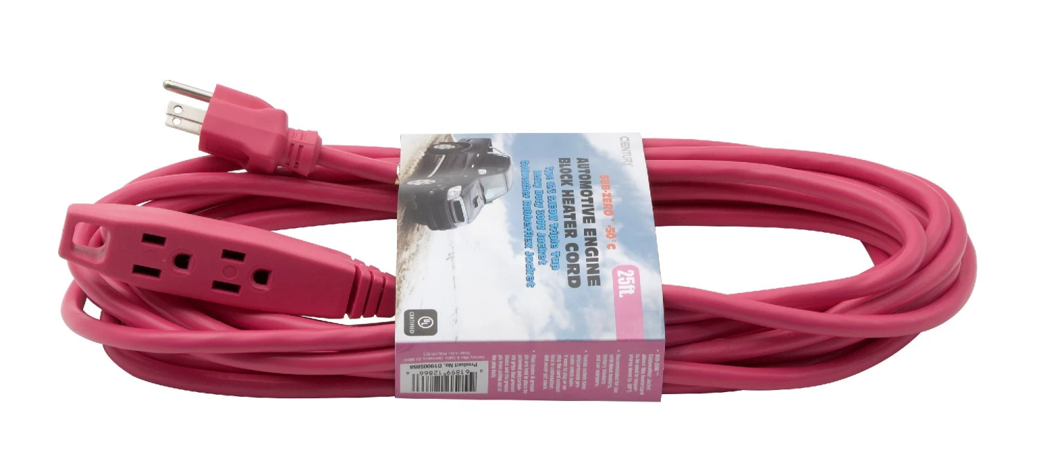 Rubberflex 25' Block Heater Cord 3 Rubberflex 25' Block Heater Cord