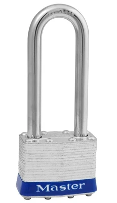 Master Lock WIDE LAMINATED STEEL PIN TUMBLER PADLOCK, 1- 3/4IN