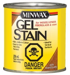 MINWAX® GEL STAIN 236 ML- MAHOGANY