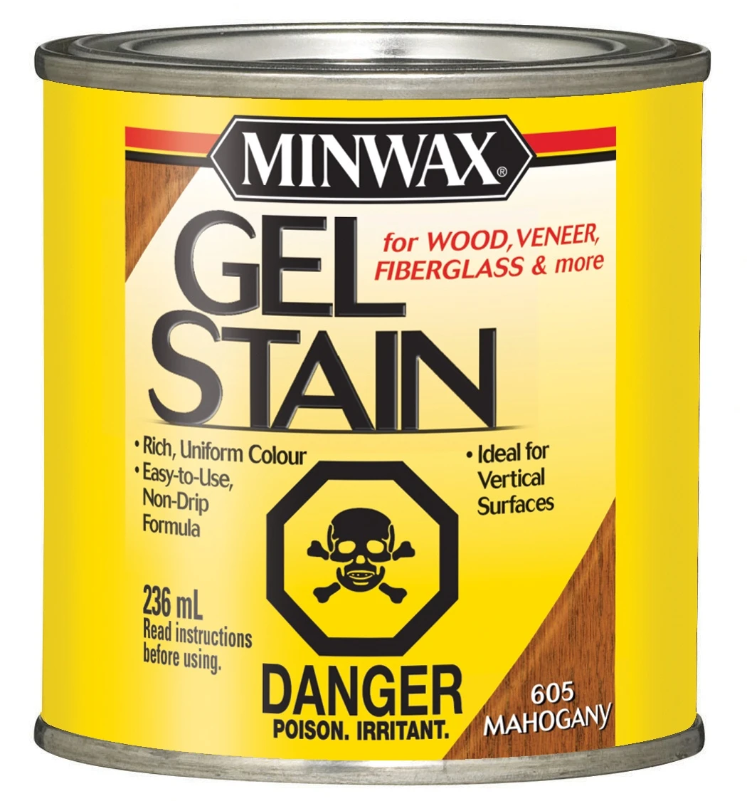 MINWAX® GEL STAIN 236 ML- MAHOGANY 3 MINWAX® GEL STAIN 236 ML- MAHOGANY