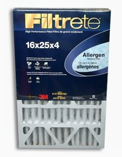 12" X 25" X 4" FILTRETE ALLERGIN REDUCTION FILTER
