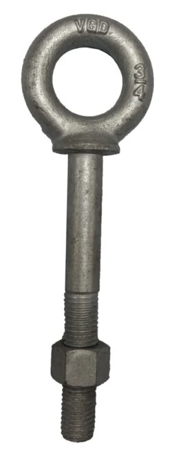 Hillman 3/8" X 4 - 1/2" Galvanized Shoulder Nut Eye Bolts