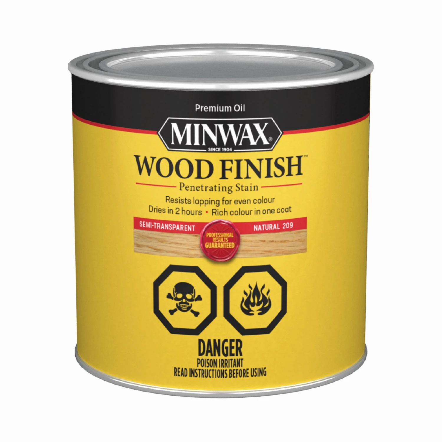 WOOD FINISH NATURAL 236ML 3 WOOD FINISH NATURAL 236ML