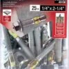 Cobra 491M Concrete Parawedge 1/4" X 2- 1/4" X 25