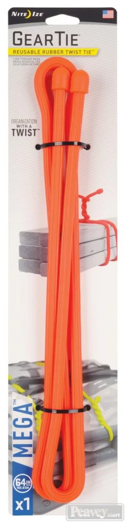 GEAR TIE MEGA 64" BRT ORANGE -Home Improvement Store 9bf6aec6 c879 4e89 9990 73cd9255eda8