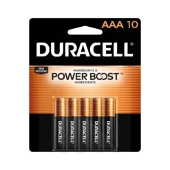DURACELL AAA BATTERY 10PK