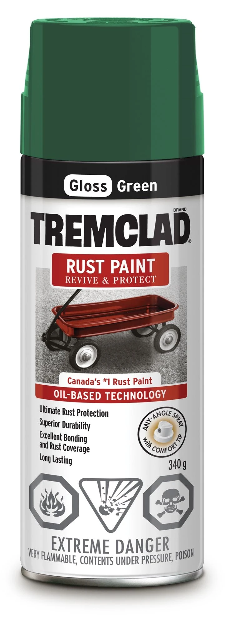 Rust-Oleum Tremclad Rust Paint Green 340G 3 Rust-Oleum Tremclad Rust Paint Green 340G