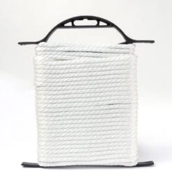 1/4"x50' NYLON SOLID BRAID WHITE