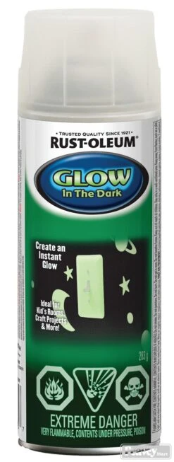 SPRAY PAINT GLOW IN DARK