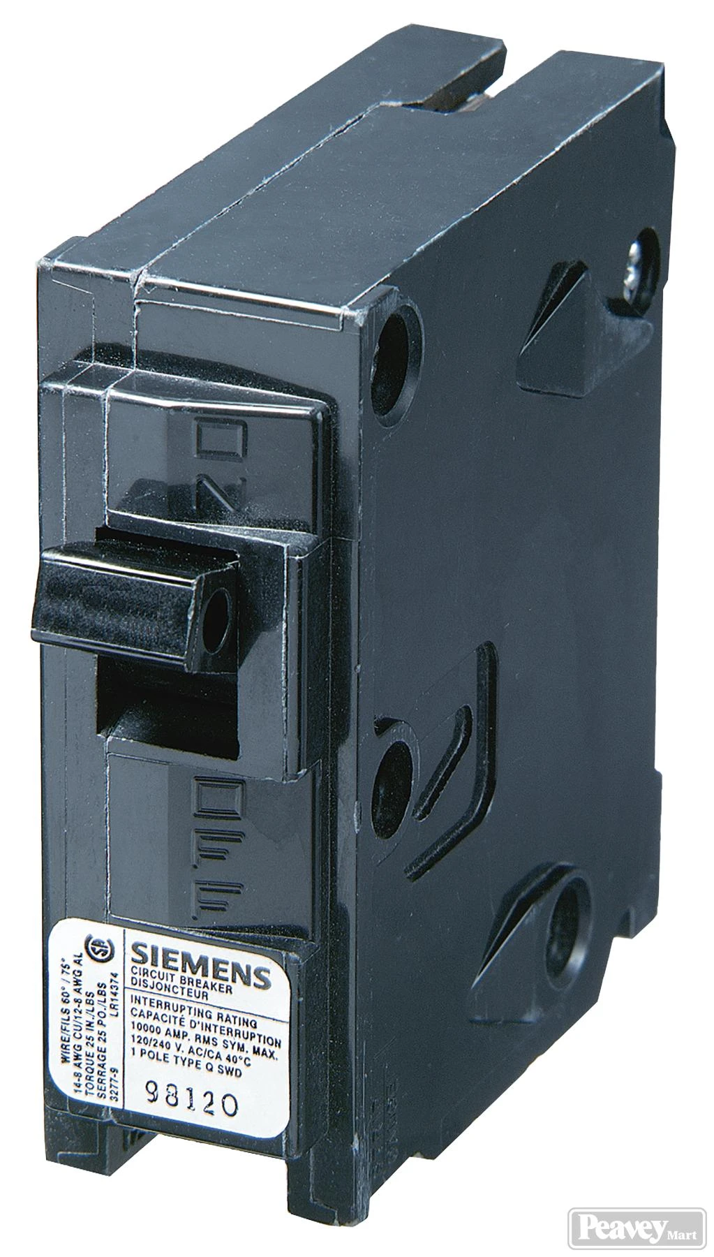 Siemens BREAKER 15A SINGLE POLE TYPE Q 3 Siemens BREAKER 15A SINGLE POLE TYPE Q