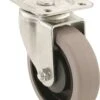 Caster 4" X 1-1/4" Swivel Tpr Grey Rubber -Home Improvement Store af440904 816b 40a3 92d9 63deadbfe8a4