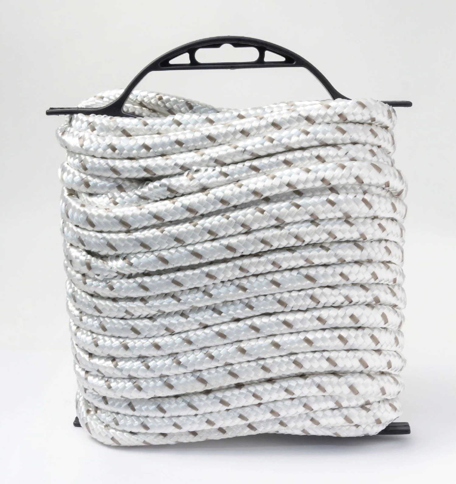 3/8"X50' POLYESTER DB WHITE/GRAY 3 3/8"X50' POLYESTER DB WHITE/GRAY