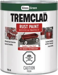 Rust-Oleum Tremclad Rust Paint Green 946ml