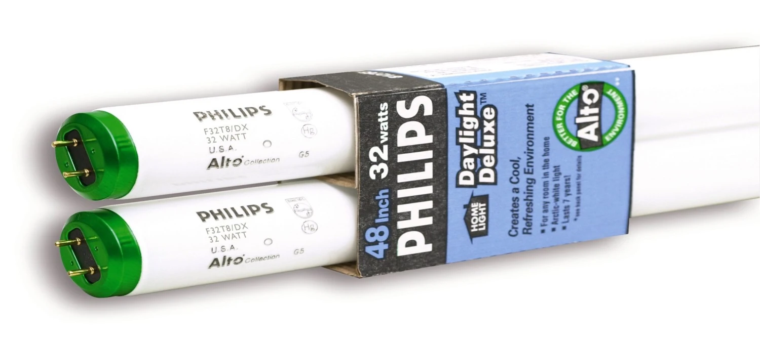 Philips BULB FLUORESCENT 32W T8 DAYLIGHT 48" 2PACK 3 Philips BULB FLUORESCENT 32W T8 DAYLIGHT 48" 2PACK