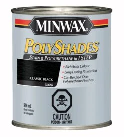MINWAX® POLYSHADES®| GLOSS| CLASSIC BLACK| 946 ML