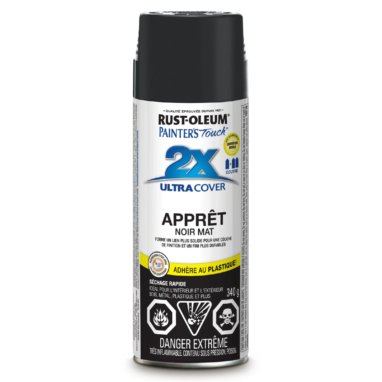 Rust-Oleum Primer Painters Touch Ouch Flatblk 340G 3 Rust-Oleum Primer Painters Touch Ouch Flatblk 340G