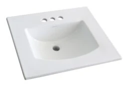 DROPIN SINK EZ FIX 4IN CENTRE