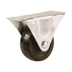 CASTER 4" RIGID SOFT RUBBER 255LBS