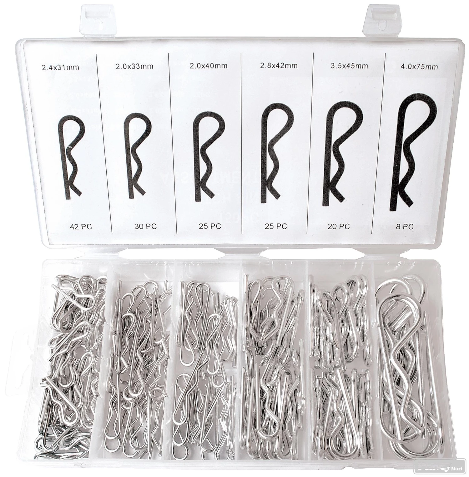 Hair Pin Assortment Metric 3 Hair Pin Assortment Metric