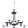 Canarm Montebello 5-Bulb Light Pendant- Oil Rubbed Bronze