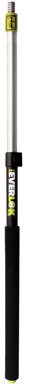 Pro Everlok Lightweight Aluminum Extension Pole 2'-4', With Large Foam Handle