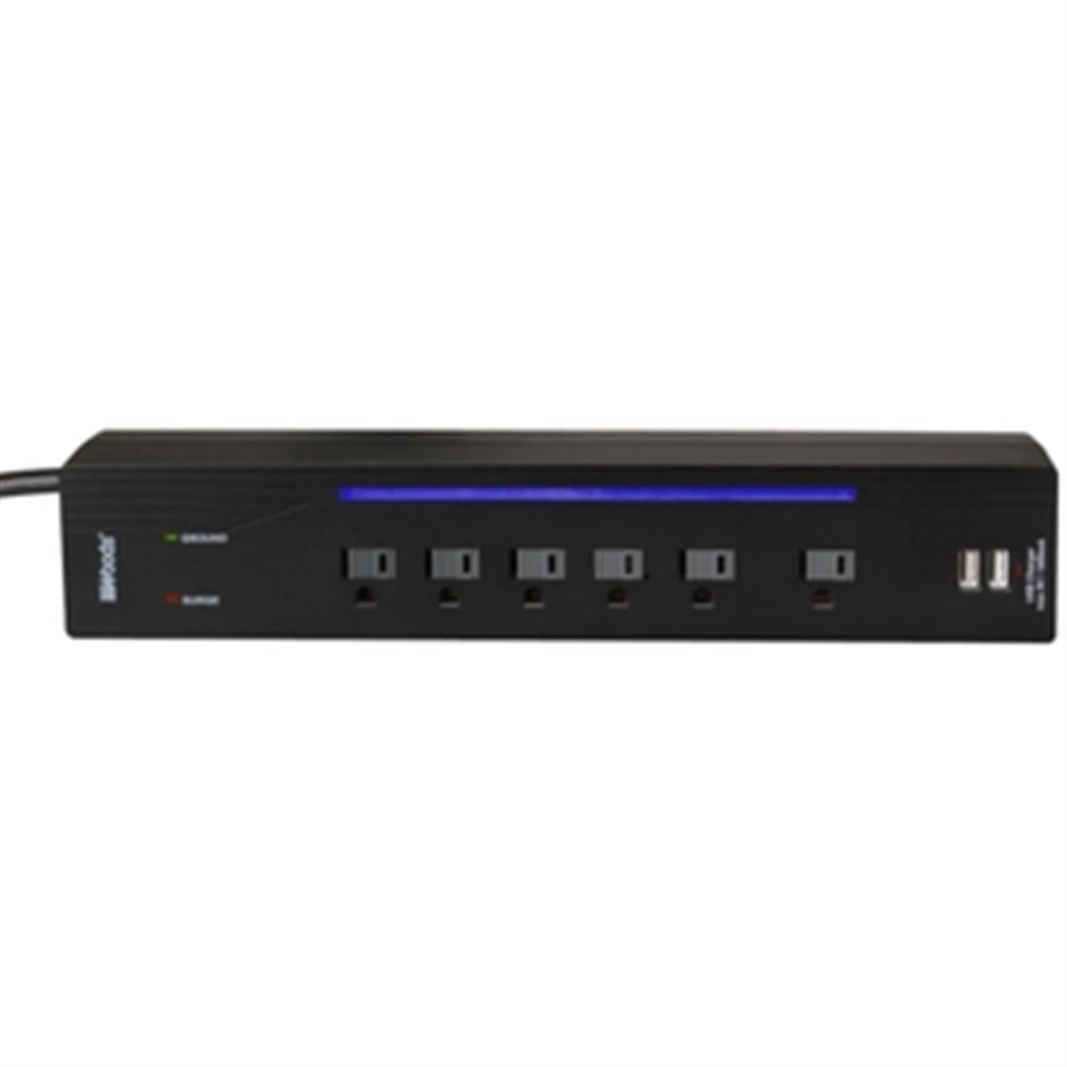 POWER BAR 6 OUTLET SURGE & USB 3 POWER BAR 6 OUTLET SURGE & USB