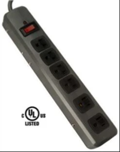 POWER BAR 6 OUTLET METAL