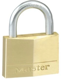 Master Lock Padlock - Brass Padlock, 50MM